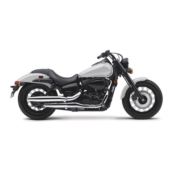 Honda Shadow Aero VT750CS 2018 Owner's Manual