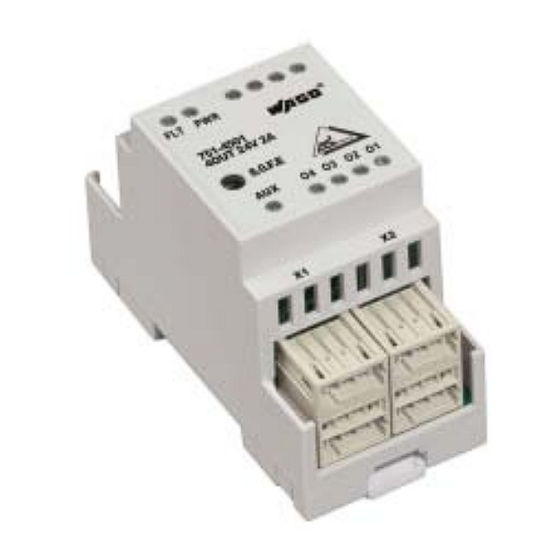 WAGO 751-4501 Manual