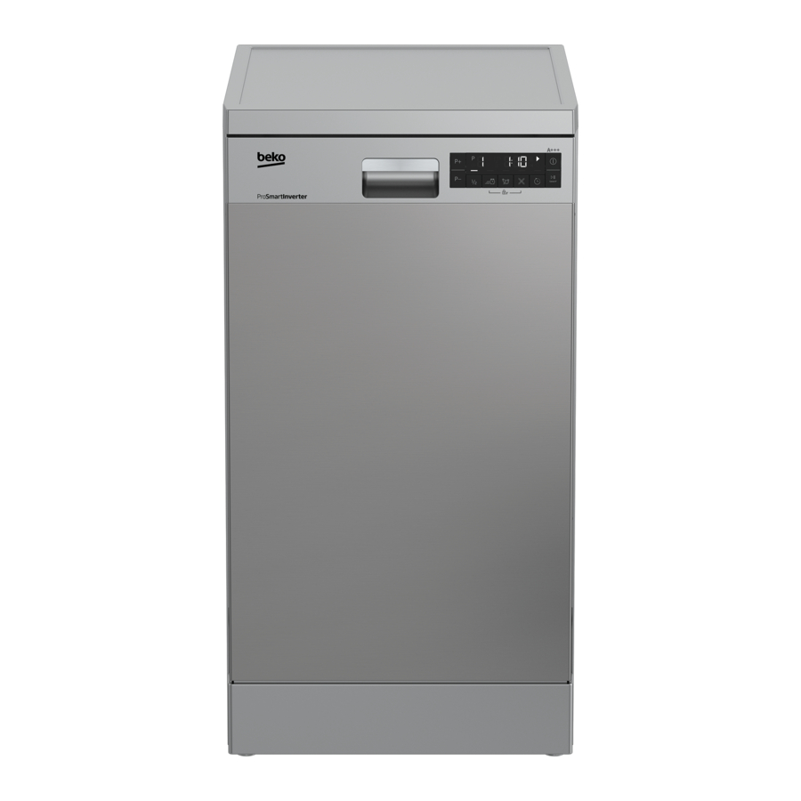 Beko DFS / DSS Series, DFS28131X, DFS28021W, 7648063935 Manual