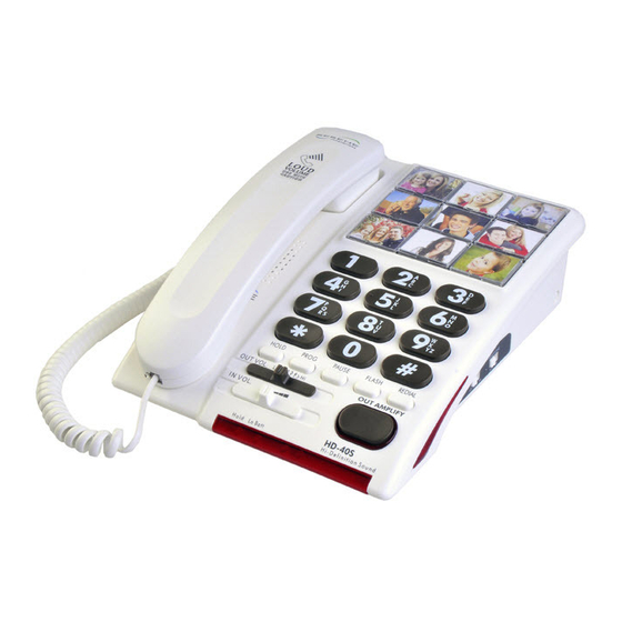 User Manuals: Serene HD 40S Amplified Corded Telephone