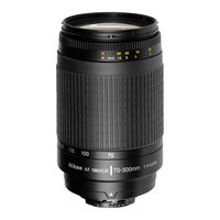 Nikon AF-S VR Zoom-Nikkor 70-300mm f/4.5-5.6G IF-ED User Manual