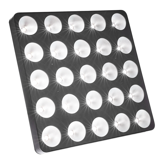 thomann StairVille LED Matrix Blinder 5x5 DMX User Manual