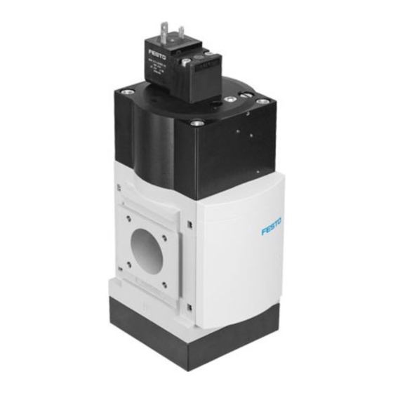 Festo MS9-SV-10V24P Operating Instructions