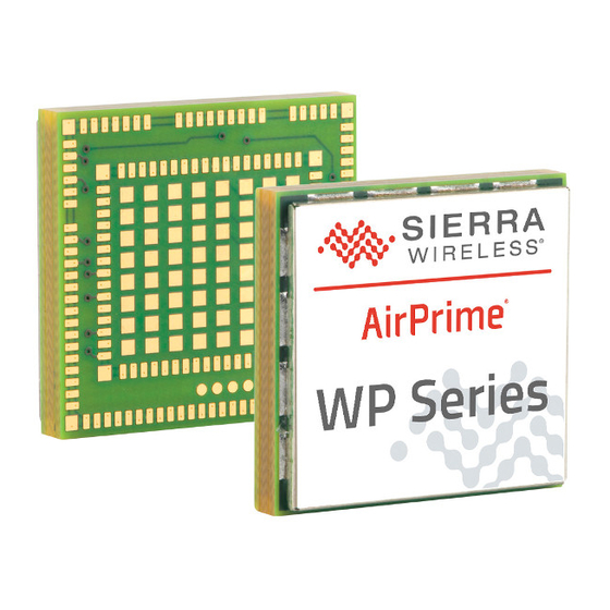 Sierra Wireless AirPrime WP75 Series Manuals