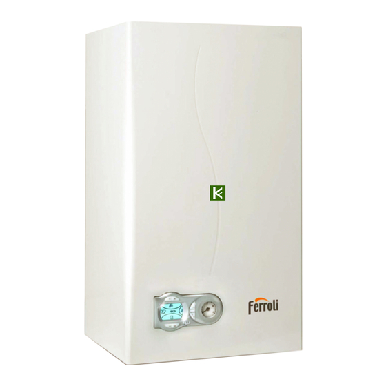 Ferroli BLUEHELIX 25/32 K 50 Instructions For Use, Installation And Maintenance