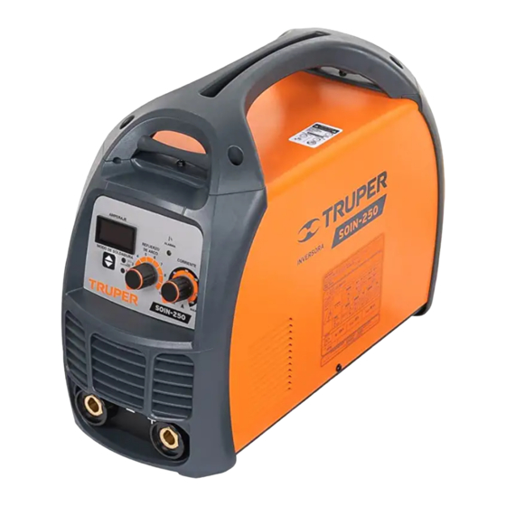 Truper SOIN-250 Manual
