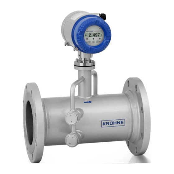 KROHNE OPTISONIC 7060 Electrical & Mechanical Installation Manual