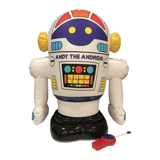 Radio Shack ANDY THE ANDROID Quick Start Manual