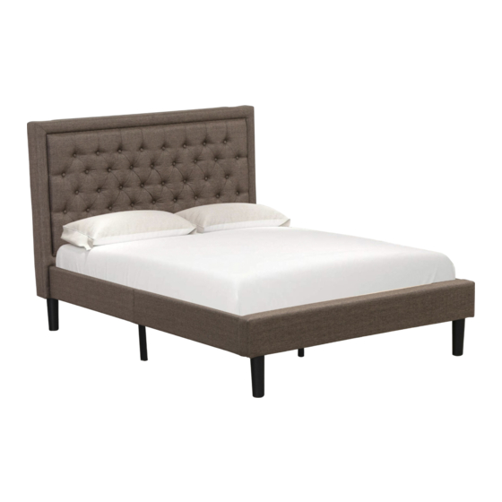 East West Furniture KDF Assembly Instructions