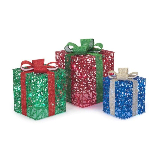 Home Accents Holiday TY070-1919 Assembly Instructions
