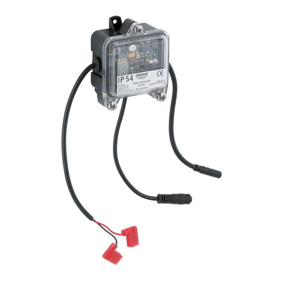 Grohe Tectron 38 386 Manual