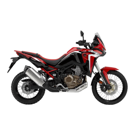Honda Africa Twin CRF1100D4 2022 Owner's Manual