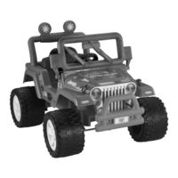 Fisher-Price Power Wheels Jeep WRANGLER T1964 Owner's Manual With Assembly Instructions