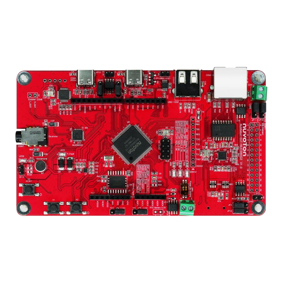 Nuvoton NuMicro NuMaker-IIoT-NUC980G2D User Manual