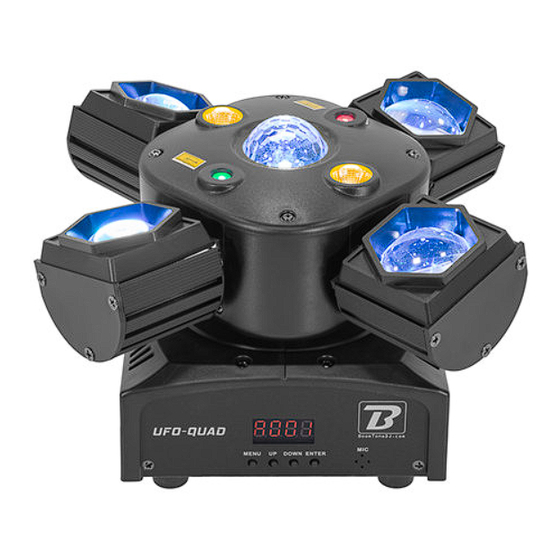 BoomToneDJ UFO-QUAD User Manual