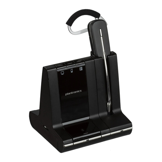 Plantronics Savi W740 Quick Start Manual