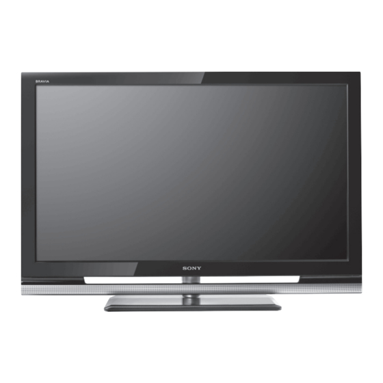Sony KLV-46W410A Service Manual