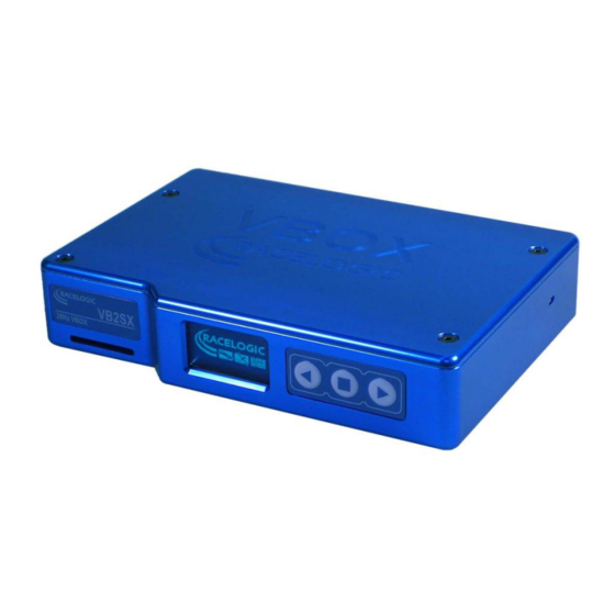 Racelogic VB2SX User Manual