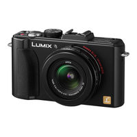 Panasonic Lumix DMC-LX5 Basic Operating Instructions Manual