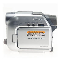Sony Handycam DCR-HC21 Operating Manual