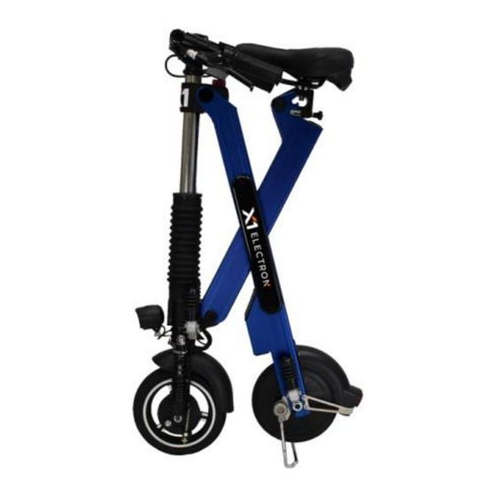 X1 Bike X1 Electron User Manual