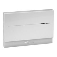 Viessmann VITOTROL 200 RF Installation And Service Instructions Manual