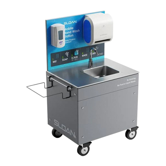 Sloan MH-1000 Installation And Operation Instructions Manual