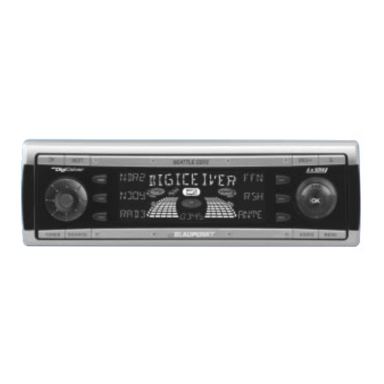 Blaupunkt Miami CD72 Operating Instructions Manual