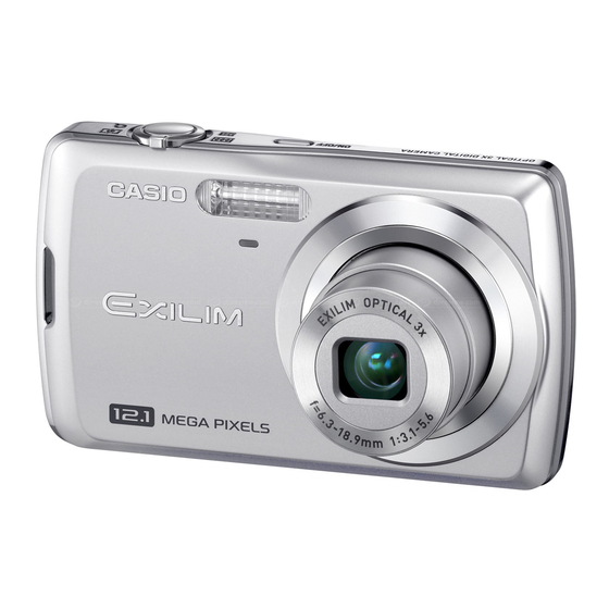 Casio EX-Z35 - EXILIM Digital Camera Manuals