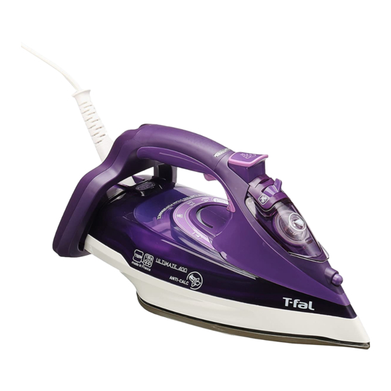 T-Fal ULTIMATE ANTI-CALC FV9640X0 Manual