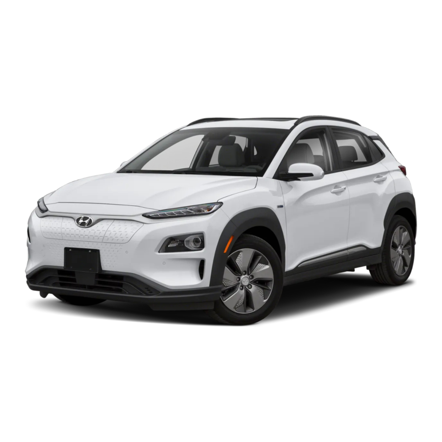 Hyundai KONA Electric Emergency Response Manual