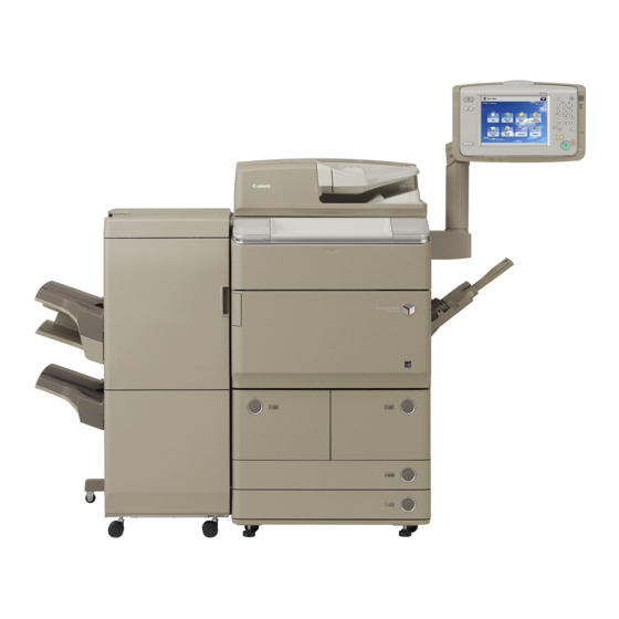 Canon iR-ADV 6265i 230V EUR Manual