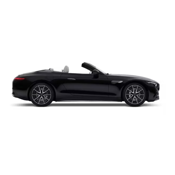 Mercedes-Benz Mercedes-AMG SL Roadster 2021 Owner's Manual