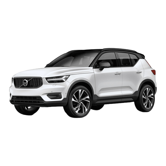 VOLVO XC40 OWNER'S MANUAL Pdf Download ManualsLib