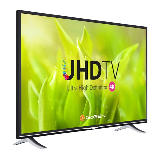 Gogen TVU55V298STWEB Instruction Manual