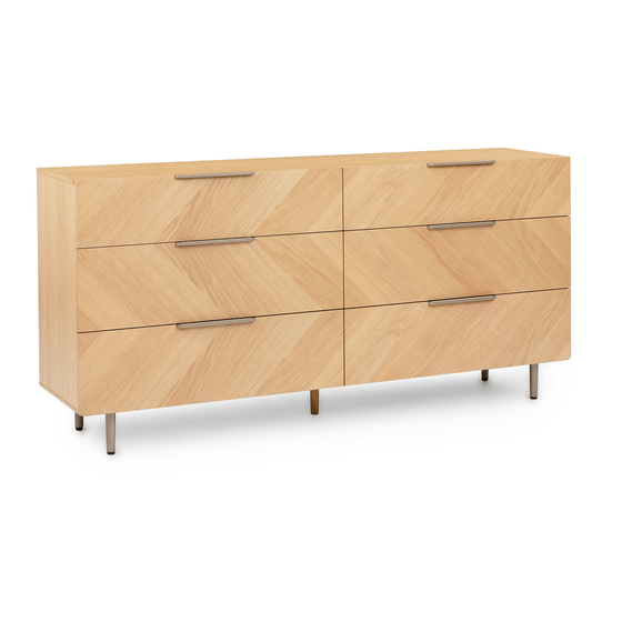 Article NERA 6 Drawer Double Dresser Manuals