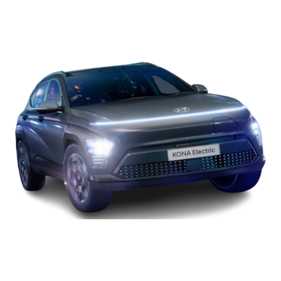Hyundai KONA Electric Emergency Response Manual