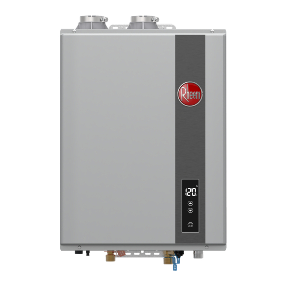 Rheem RTGH Series Use And Care Manual