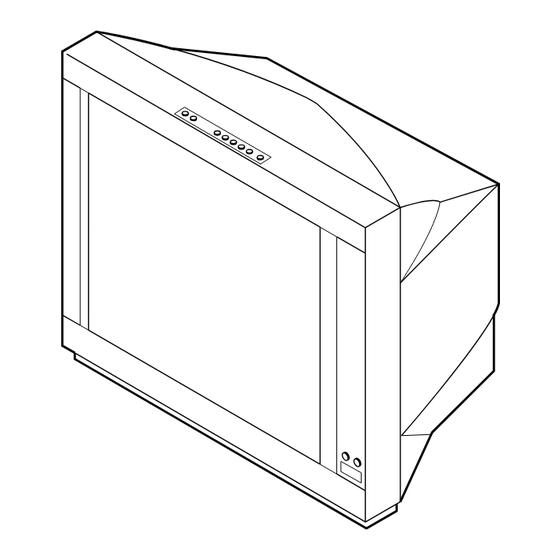 Sony Trinitron KV-ES34M61 Service Manual