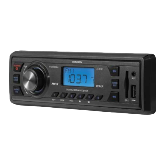 Hyundai H-CCR8084 Instruction Manual