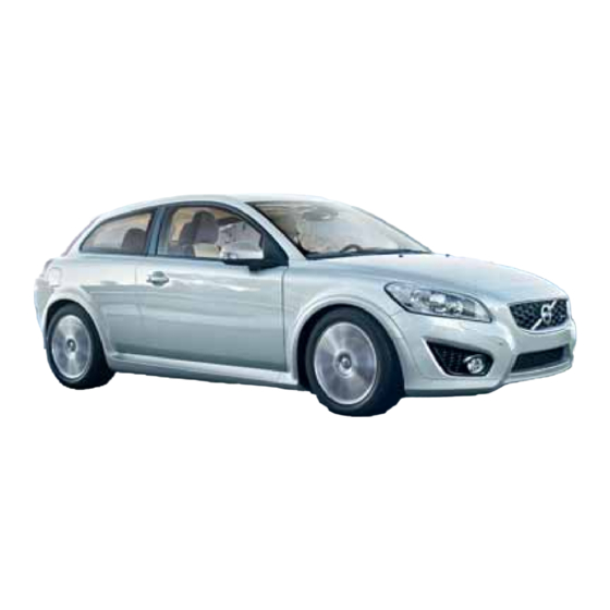Volvo C30 Quick Manual Web Edition