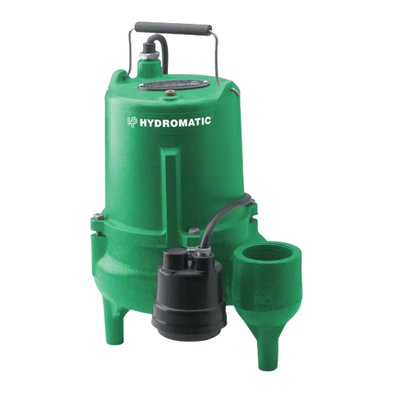 Hydromatic SKV50 Installation And Service Manual