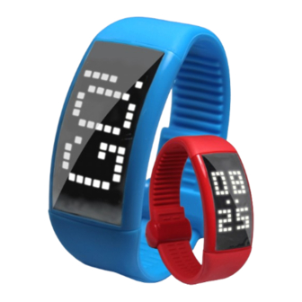 Keep Pace Personalized Signature 3D Pedometer Smart watch Instruction Manual
