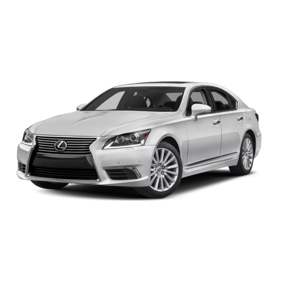 Lexus LS460 Quick Manual