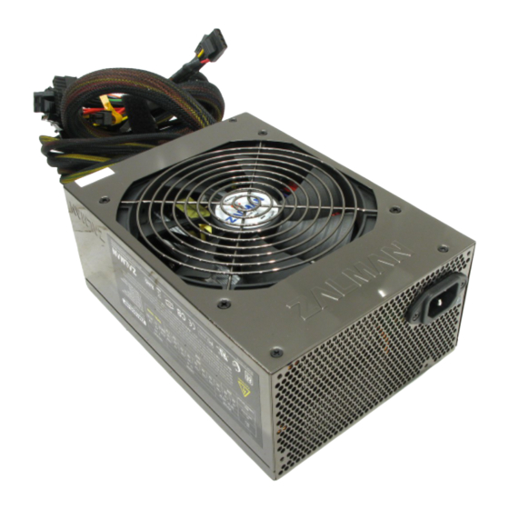 ZALMAN ZM1000-HP User Manual