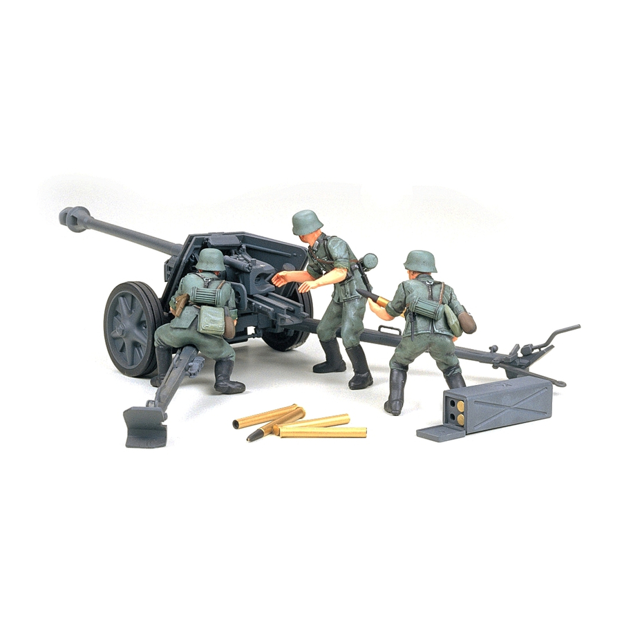 REVELL German 7,5 cm PaK 40 & soldiers Assembly Manual