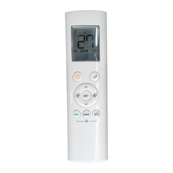 Midea RG58D/BGEFU1 Sealed Remote Control Manuals