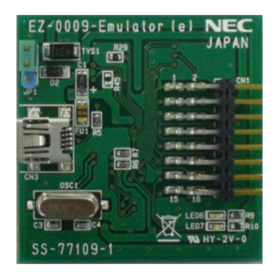 NEC EZ-0009 Manuals