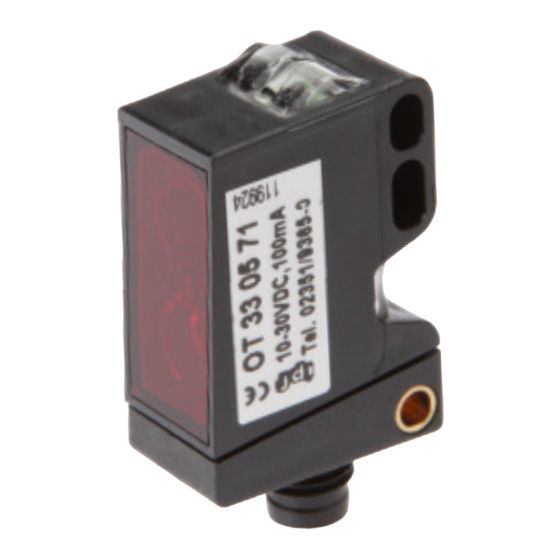 ipf electronic OT330571 Manual