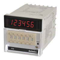 Autonics FX4L-2P Quick Start Manual